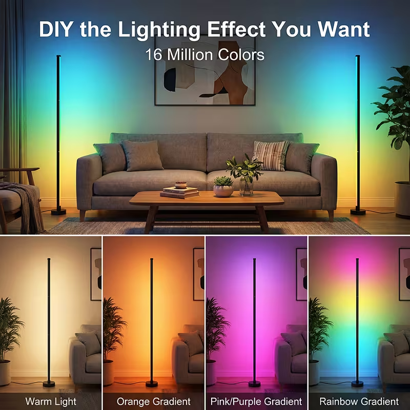 Smart RGB LED Corner Floor Lam – Smart Bulb recenzja i cena