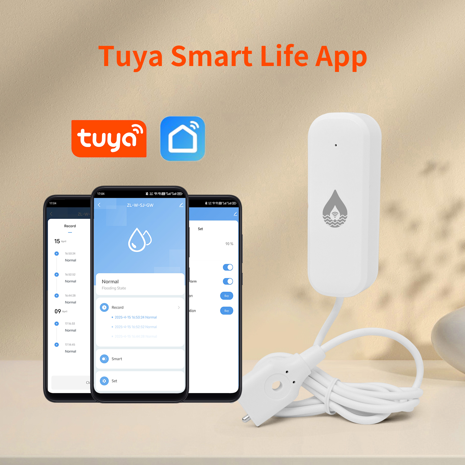 YFK Tuya WiFi Water Leakage Se – Wifi Water Leak Detector recenzja i cena