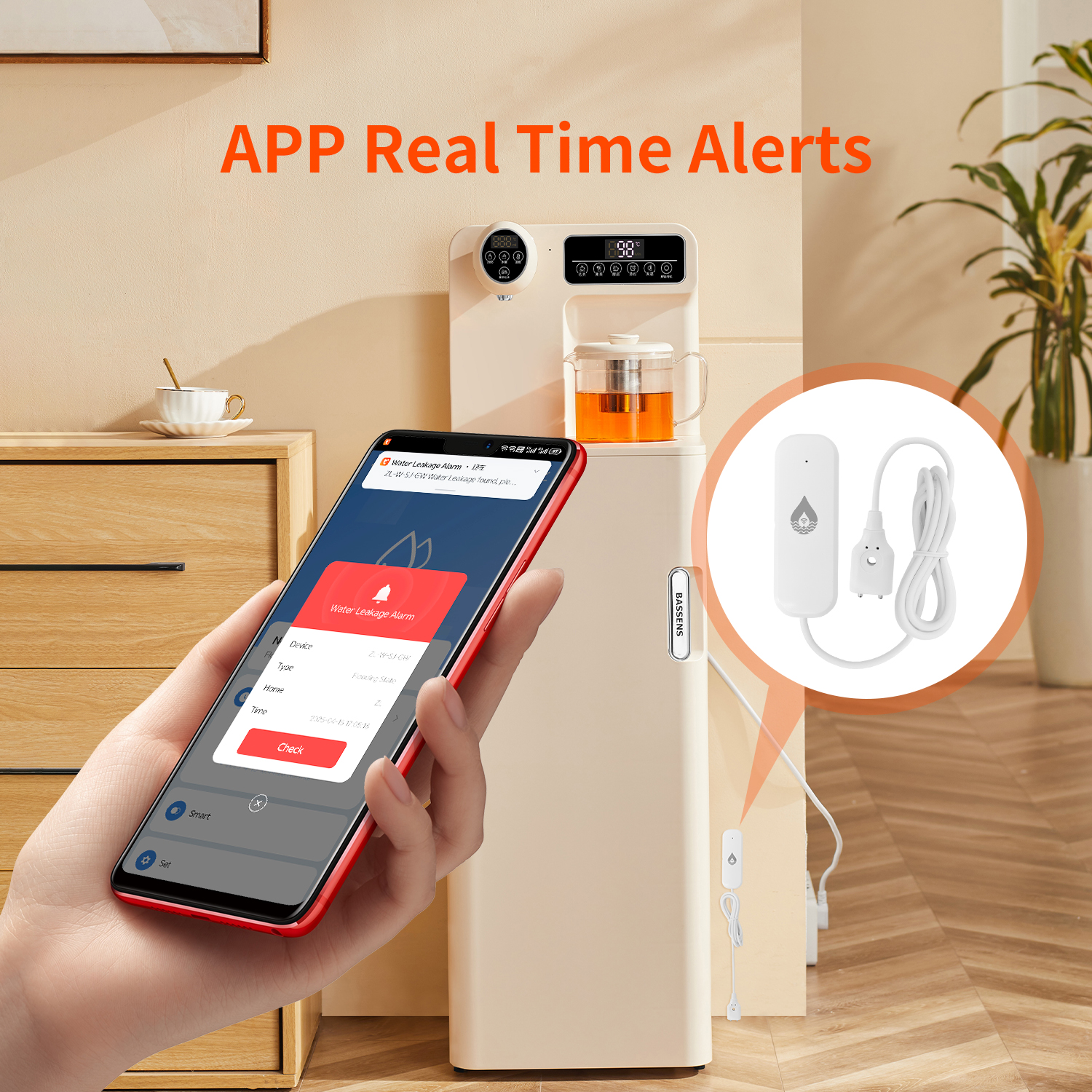 YFK Tuya WiFi Water Leakage Se – Wifi Water Leak Detector recenzja i cena