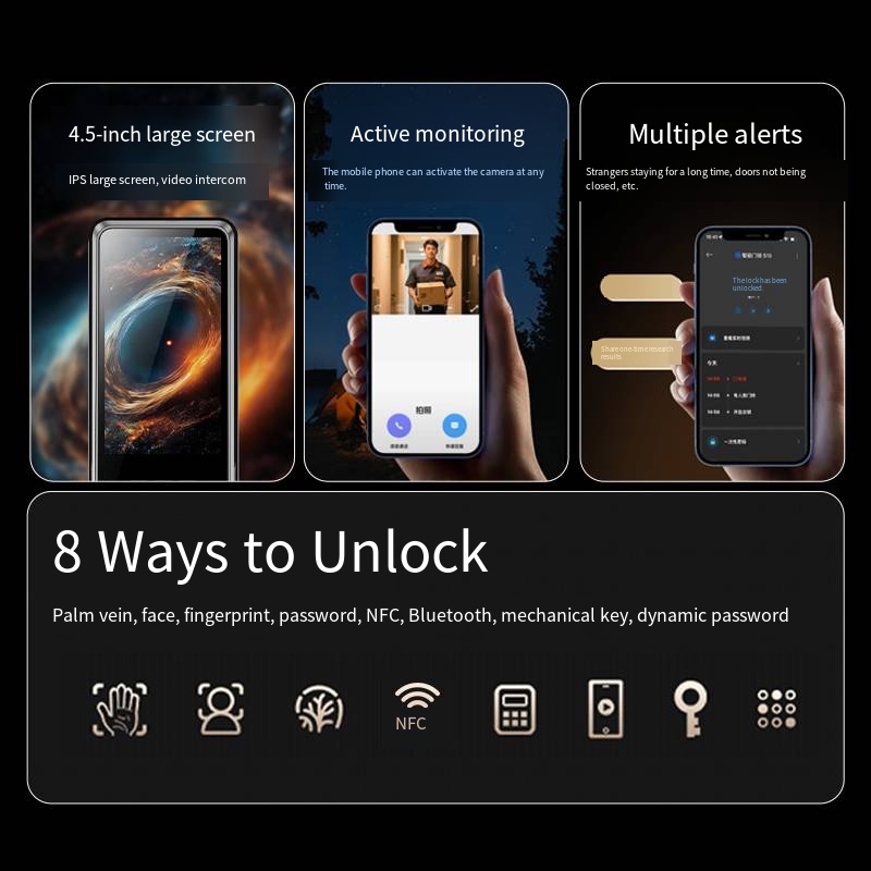 YN S11M Smart Home Digital Ele – Wifi Doorbell Camera recenzja i cena