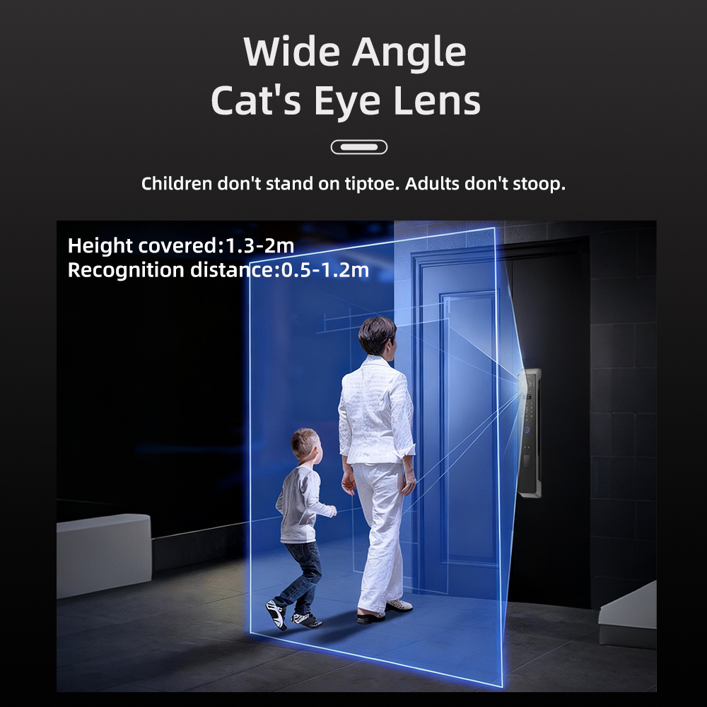 Wishome APP  Smart Lock 3D Fac – Wifi Doorbell Camera recenzja i cena