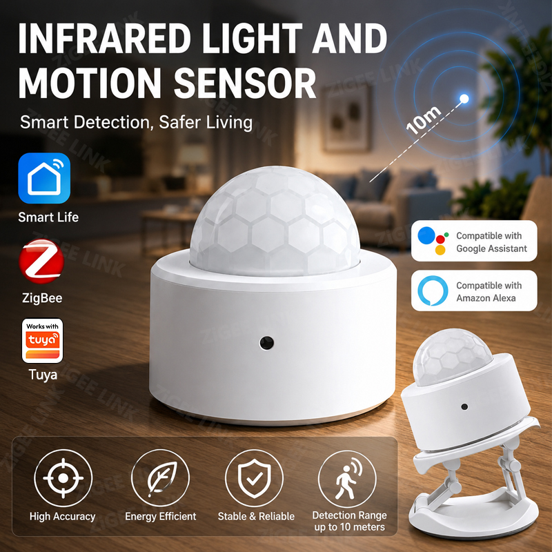 ZigBee 3.0 PIR Motion Sensor W – Smart Home Gateway recenzja i cena
