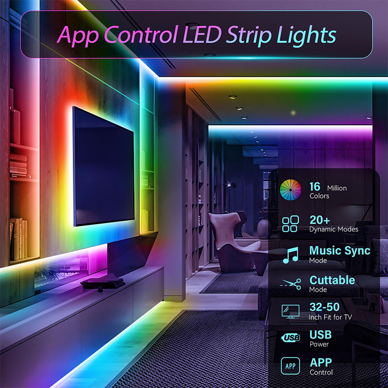 LED Strip Light Smart APP Remo – Smart Home Llm recenzja i cena