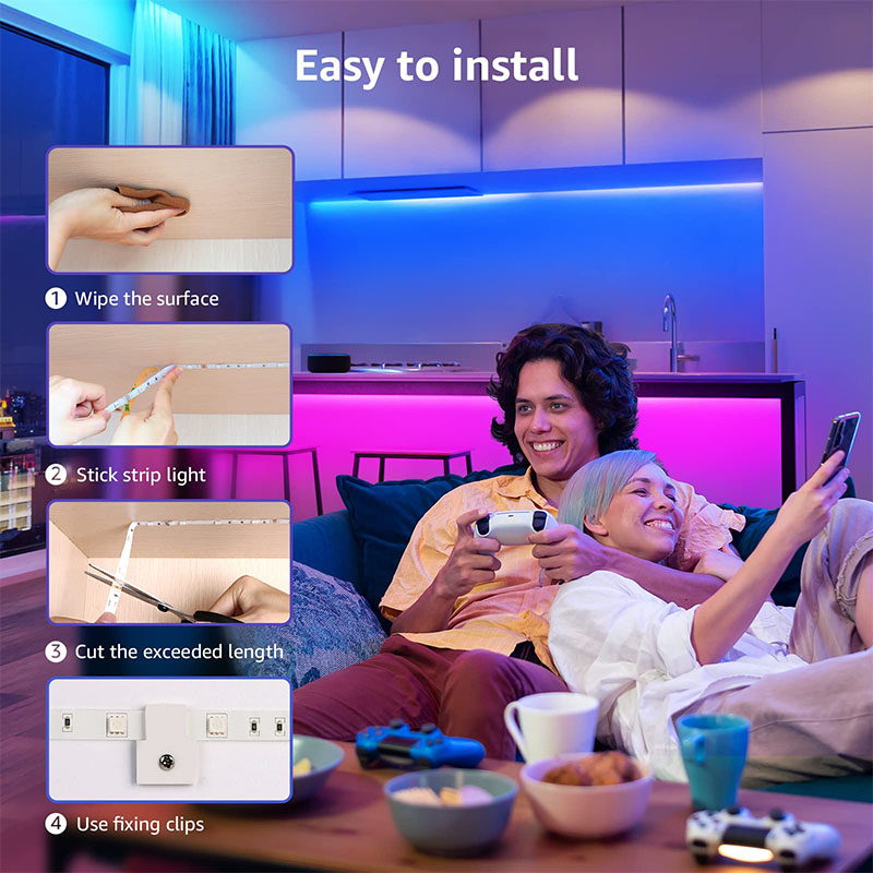 LED Strip Light Smart APP Remo – Smart Home Llm recenzja i cena