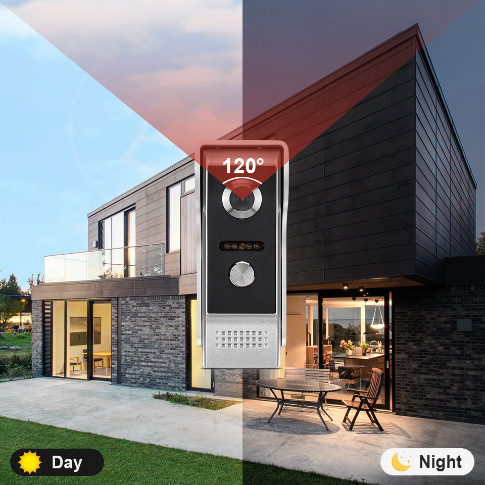 7Inch IPS Screen 2MP  Tuya Rem – Wifi Doorbell Camera recenzja i cena
