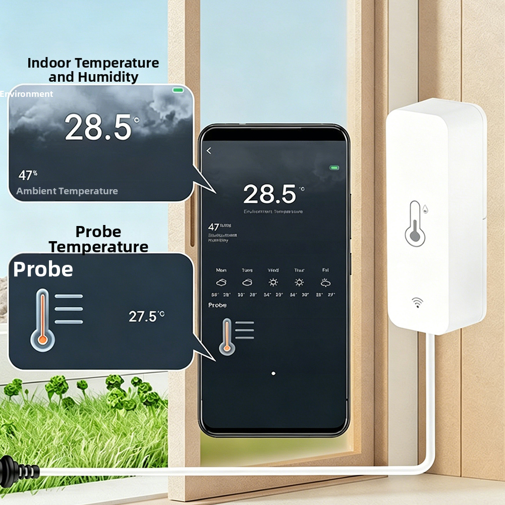 WIFI Temperature Humidity Mete – Smart Home Monitoring recenzja i cena
