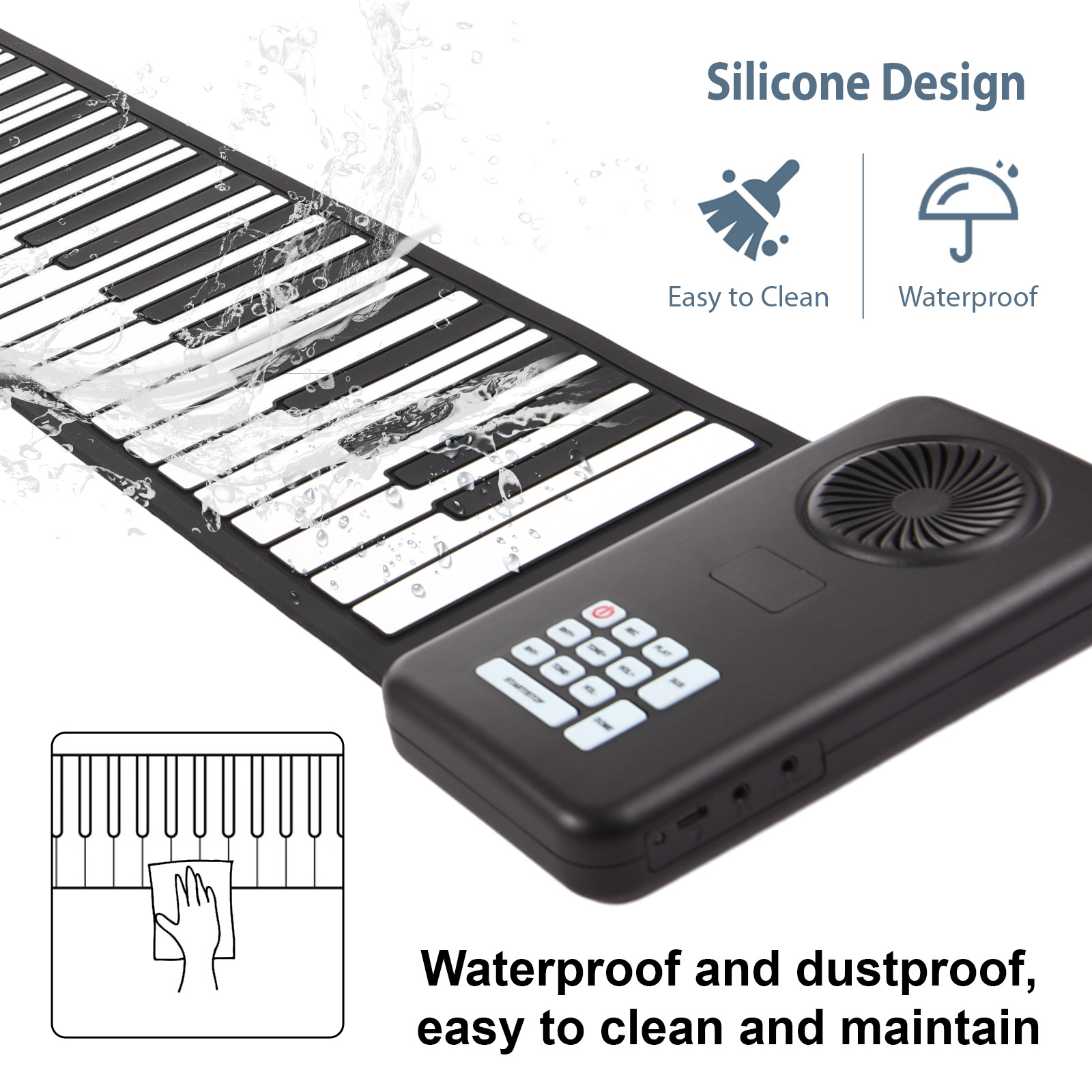88 Key Portable Piano Handroll – Smart Home Keyestudio recenzja i cena