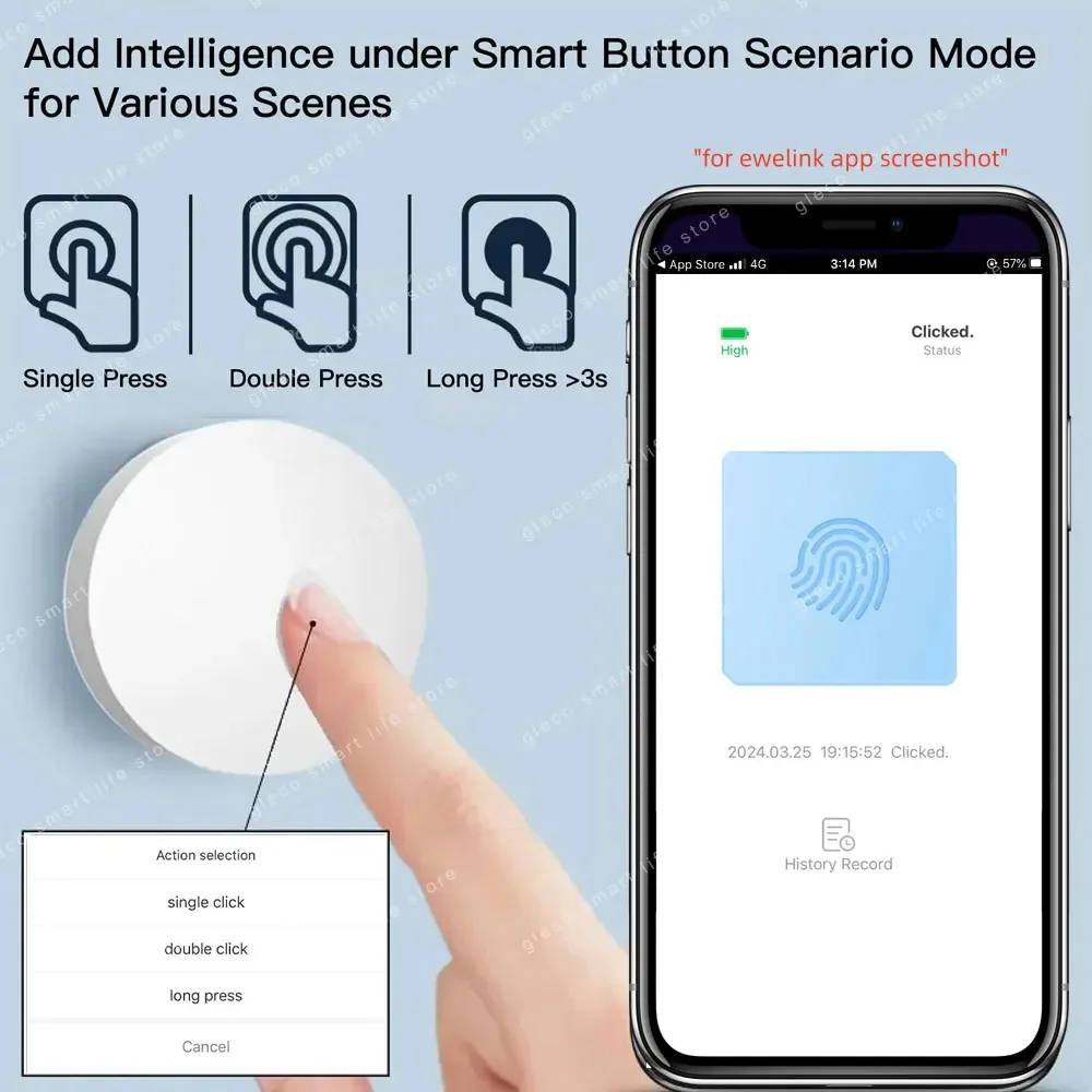 Zigbee Scene Button Push Switc – Smart Home Keyestudio recenzja i cena
