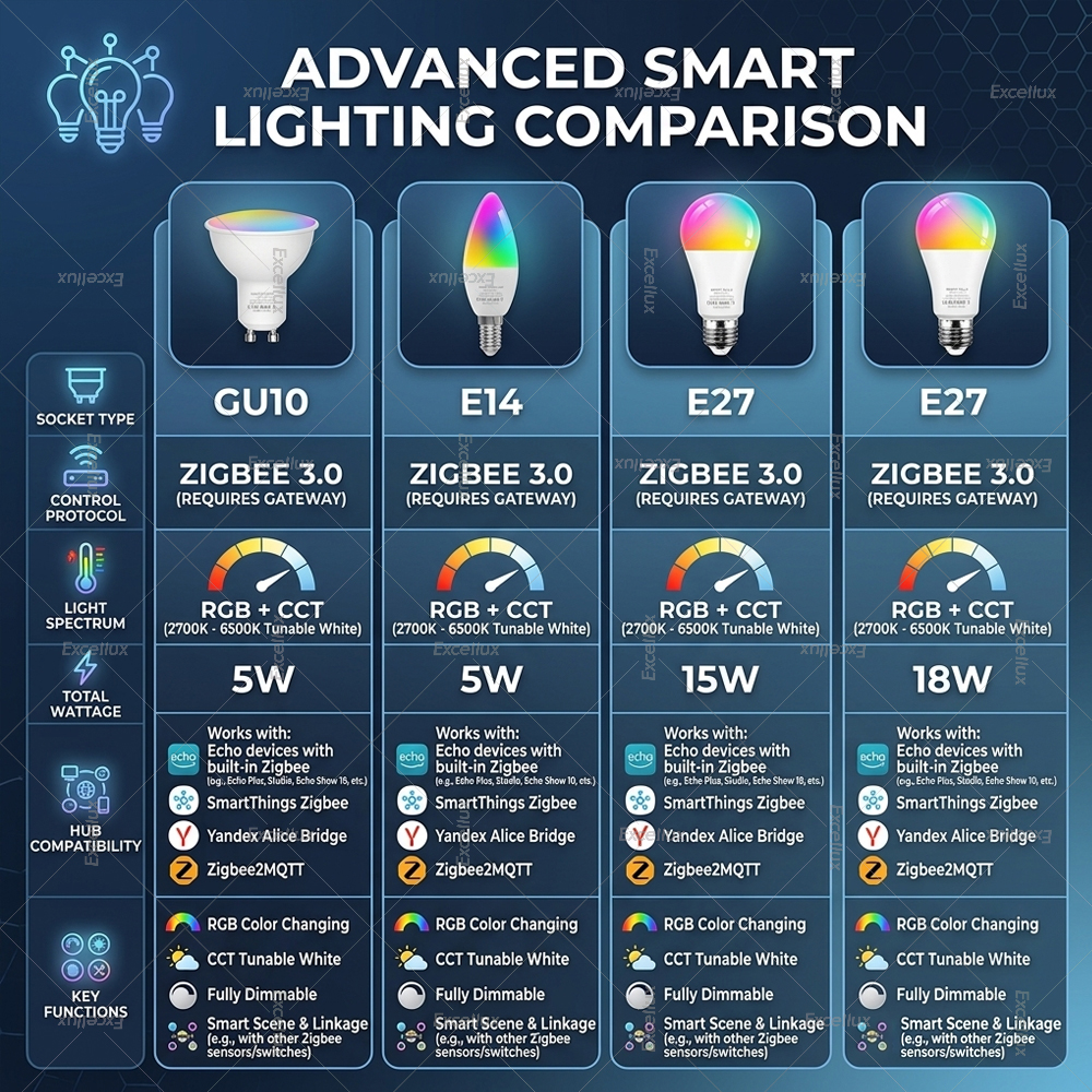 Zigbee 3.0 Smart Light Bulb E2 – Smart Home Plus recenzja i cena