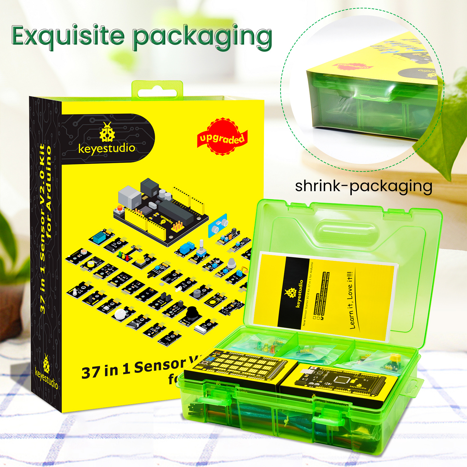 Keyestudio New Sensor Starter  – Smart Home Kit For Arduino recenzja i cena