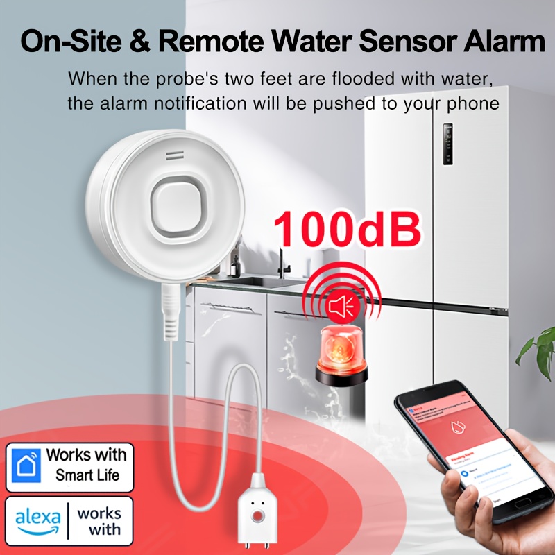 YNF Smart WiFi Water Leak Dete – Wifi Water Leak Detector recenzja i cena