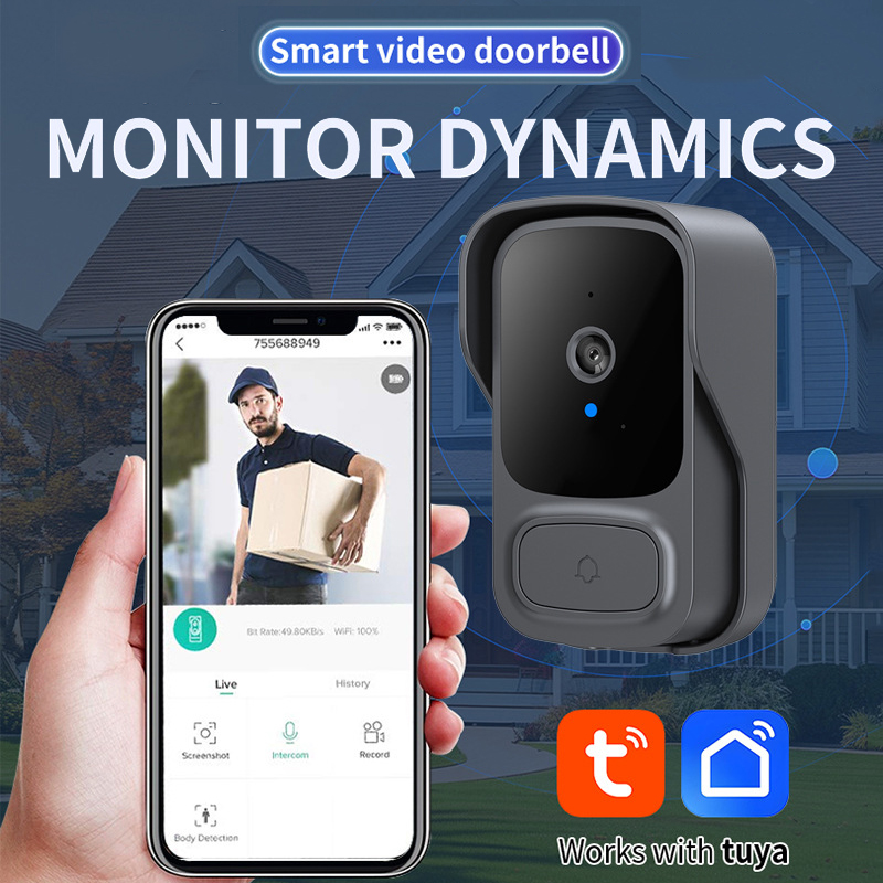 Tuay Wifi Doorbell Camera With – Smart Home Video Doorbell Installation recenzja i cena