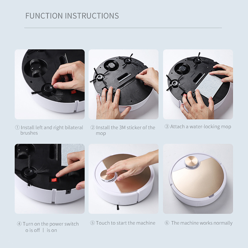New ES06 Robot Vacuum Cleaner  – Smart Home Floor Plan recenzja i cena